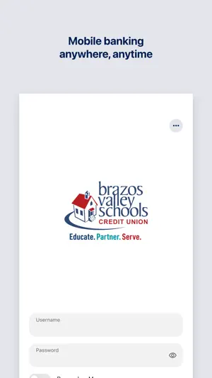 Brazos Valley Schools CU screenshot 1