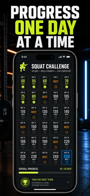 Squat Challenge: 30-Day Plan screenshot 2