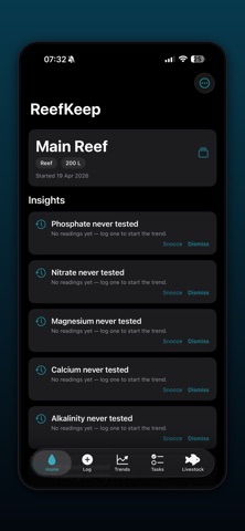 ReefKeep screenshot