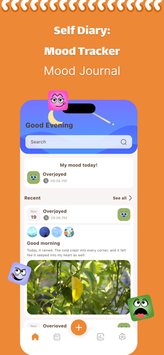 Mood Tracker - Daily Journal Screenshot 3 of 5