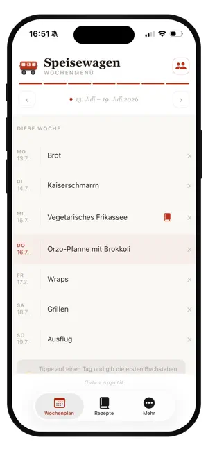 Speisewagen screenshot 1