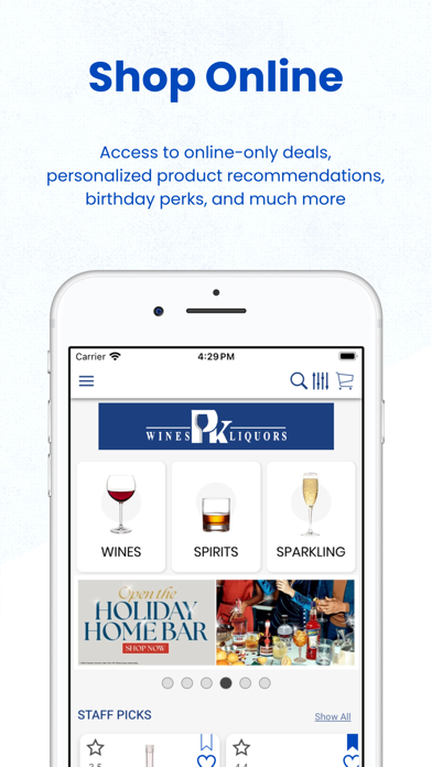PK Wines & Liquors Screenshot