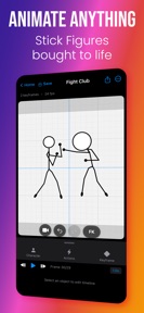 Unhinged - Stickman Animator screenshot