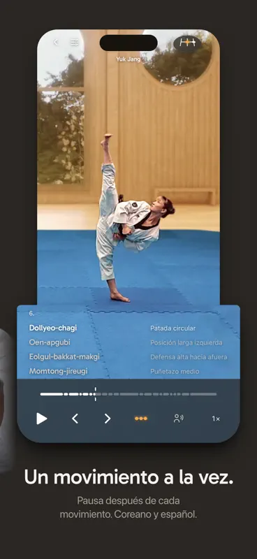 Snapkick: Taekwondo Poomsae screenshot 3 of 7