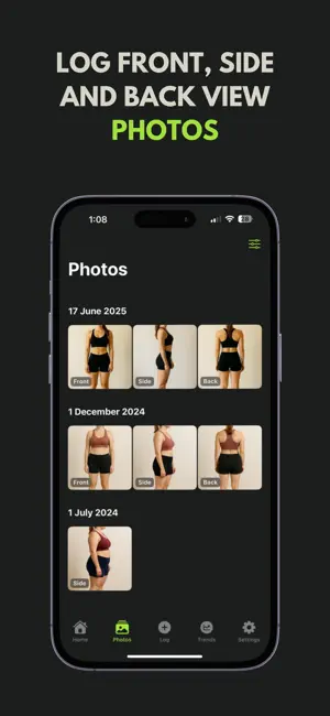 BodyLog: Body Measurements App screenshot 4