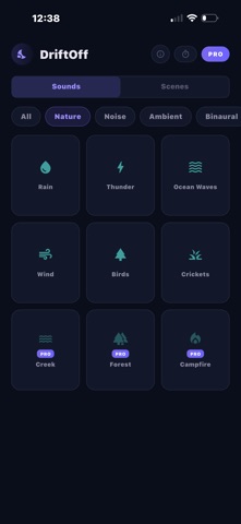 DriftOff — Sleep Sounds Screenshot 4 of 6