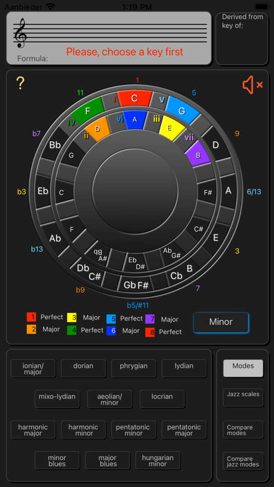 #1. Magic Circle of Fifths (iOS) 由: John Gellecum