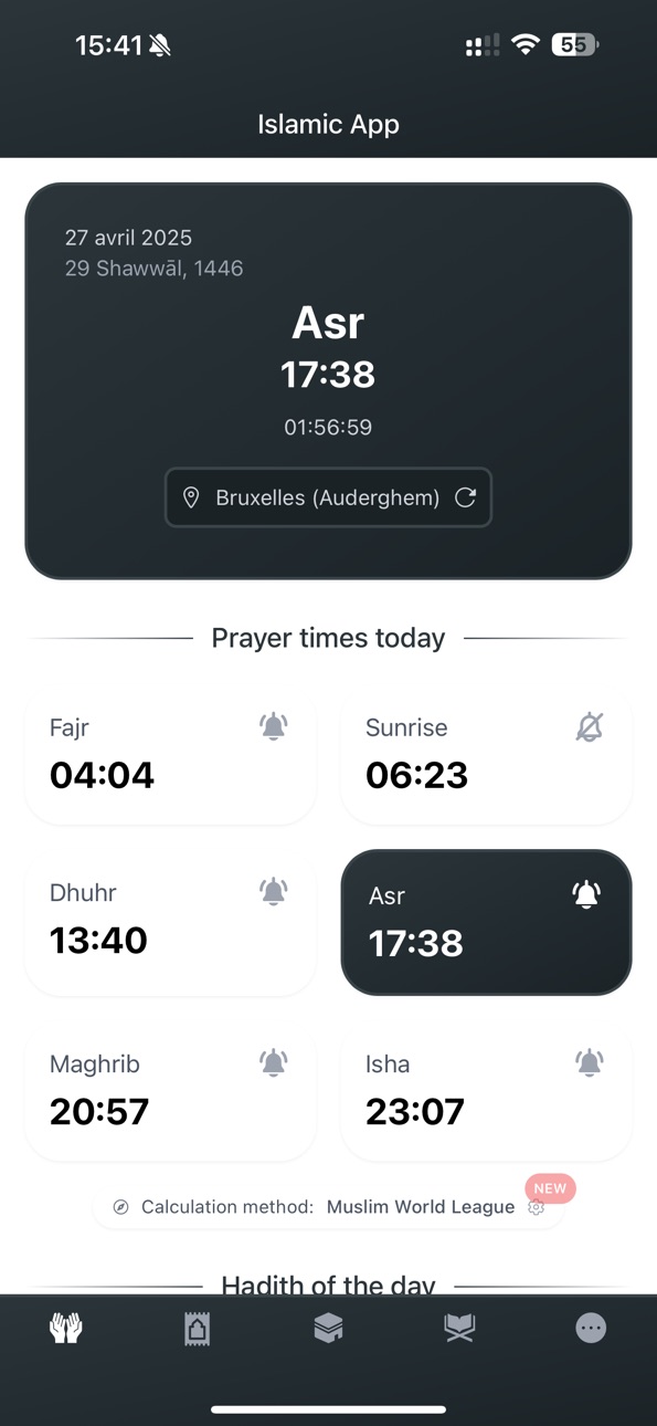 iPhone screenshot