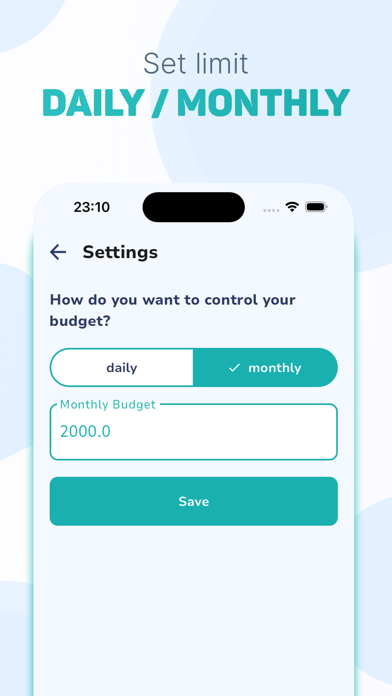 My Pocket - Daily Budgeting Screenshot