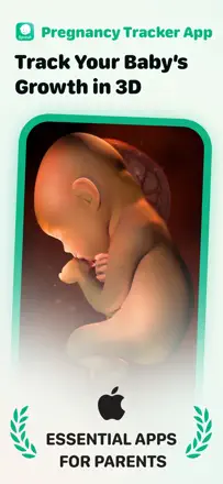 Pregnancy Tracker 3D by Sprout: Screenshot 1 von 10