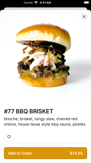 Made Burgers To Go iPhone screenshot 4 - Food & Drink app