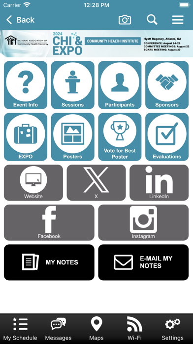 NACHC Mobile App Screenshot