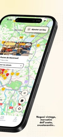 Thrift Map iPhone screenshot 2