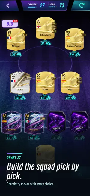DEXFUT 27: Pack Opener & Draft screenshot 1