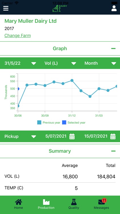 Dairy Data screenshot-3