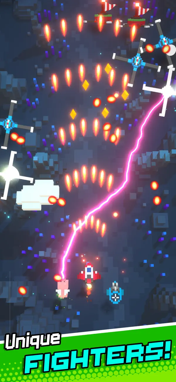 Retro Wings: Air Combat Hack screenshot 2 - game app interface