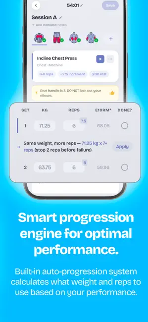 Gym Workouts + Calorie Counter iPhone screenshot 6