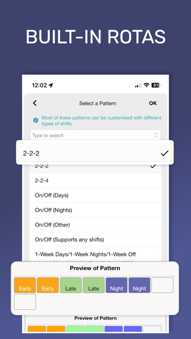 My Shift Planner - Calendar screenshot 6