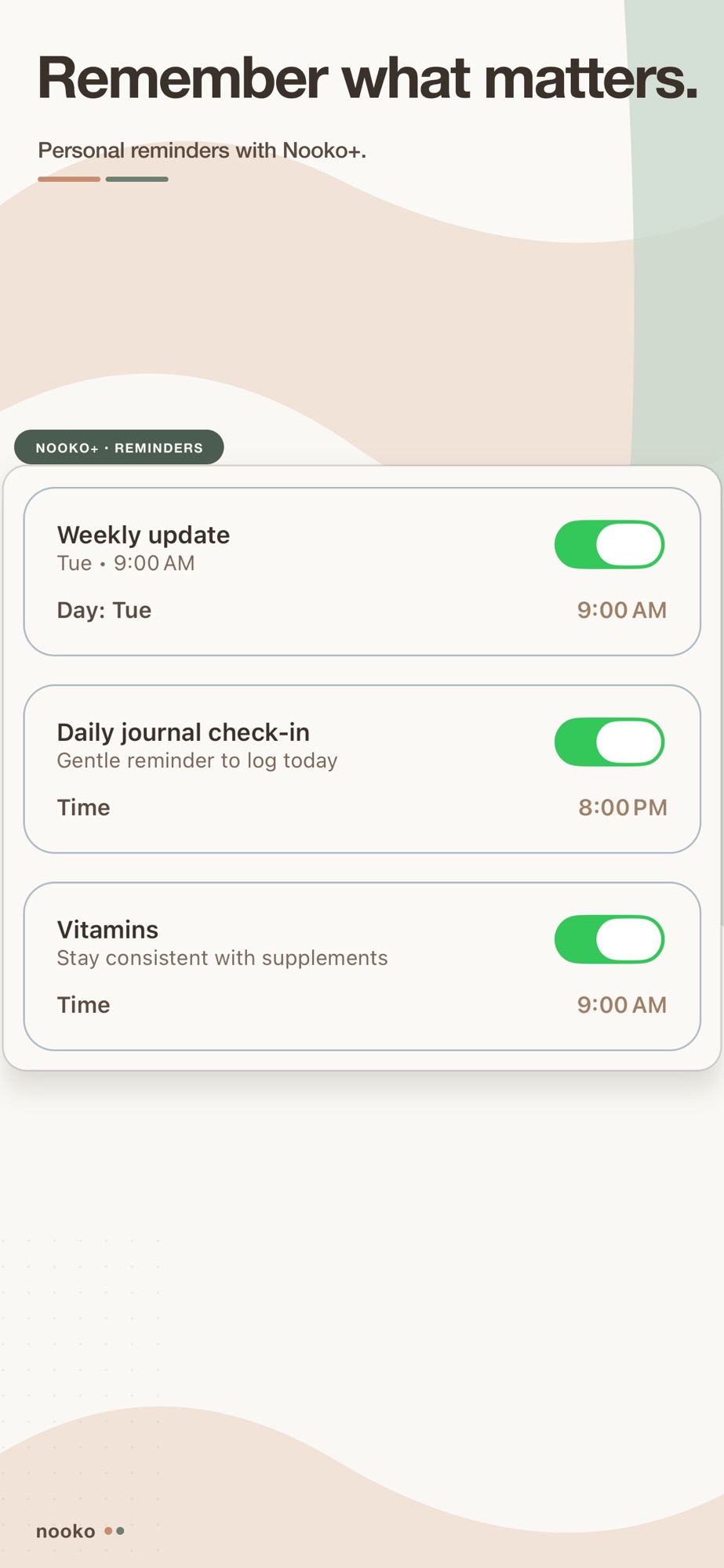 Nooko: Pregnancy Tracker screenshot 9