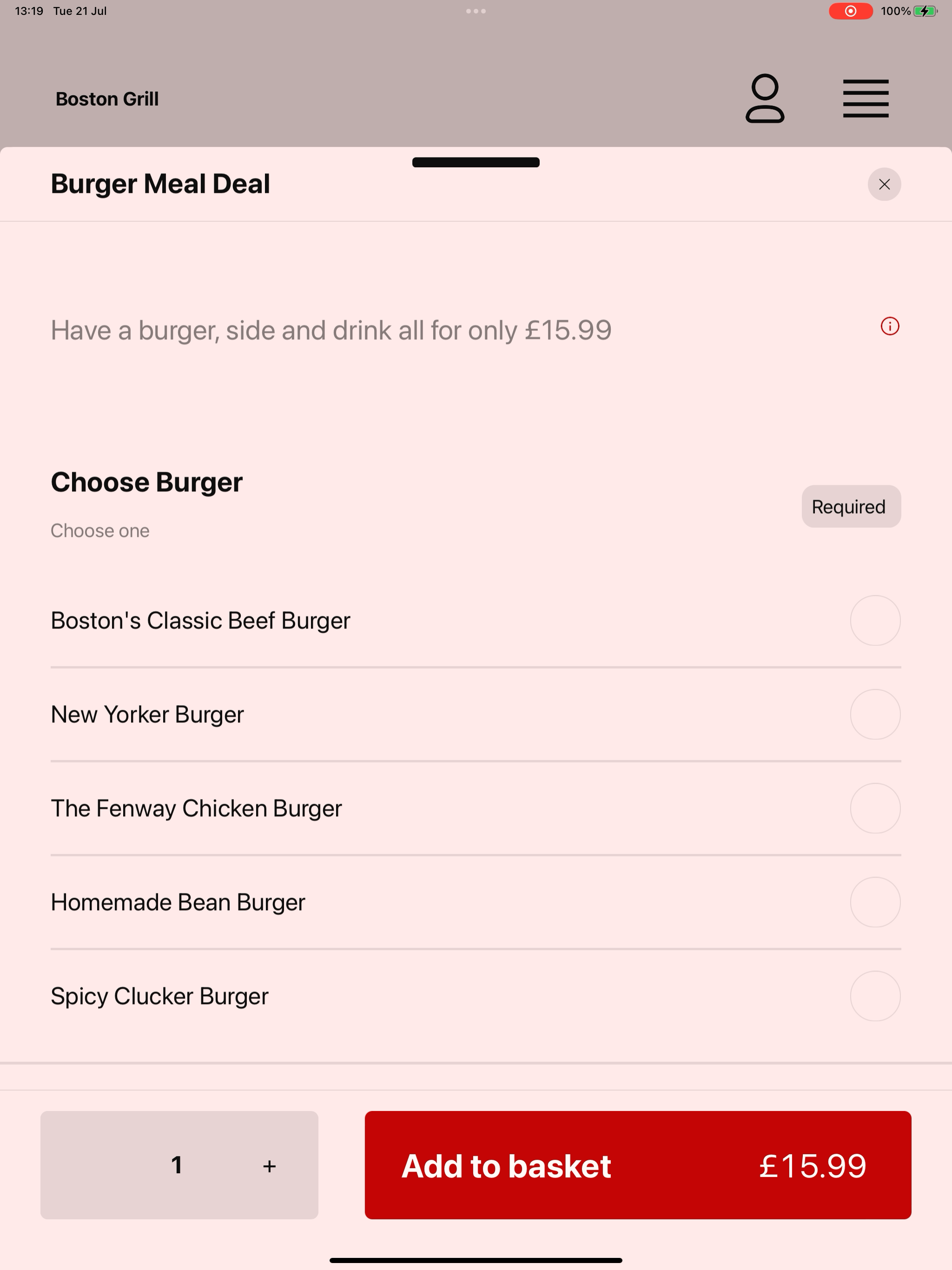 Boston Grill screenshot 16