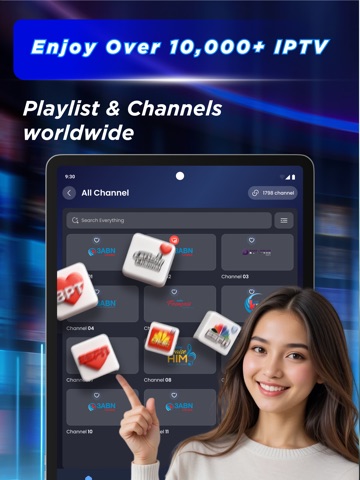 IPTV Smart Player - Live TV iPad screenshot