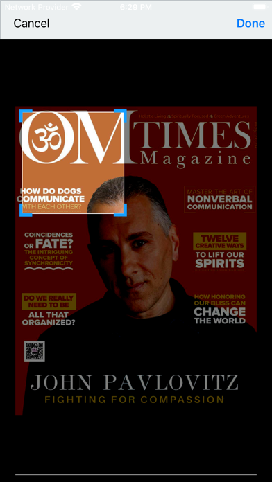 OMTimes Magazine Screenshot