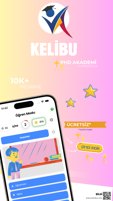 Kelibu: İngilizce Kelime Öğren Screenshot