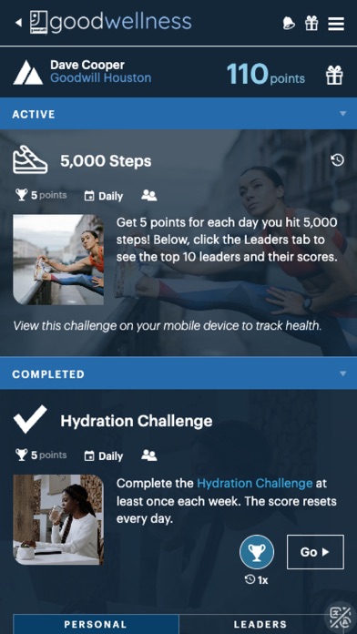Houston Goodwellness Screenshot