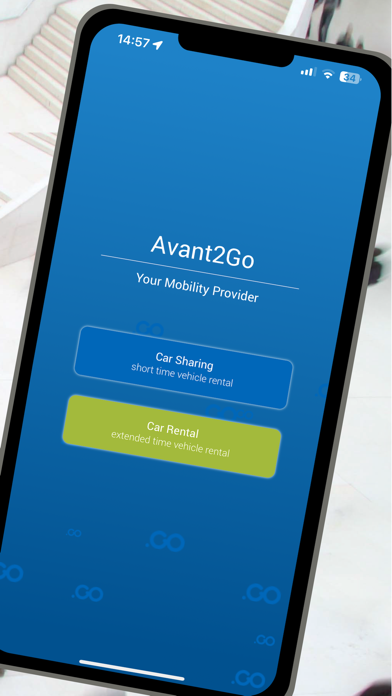 Avant2Go Car Sharing Screenshot