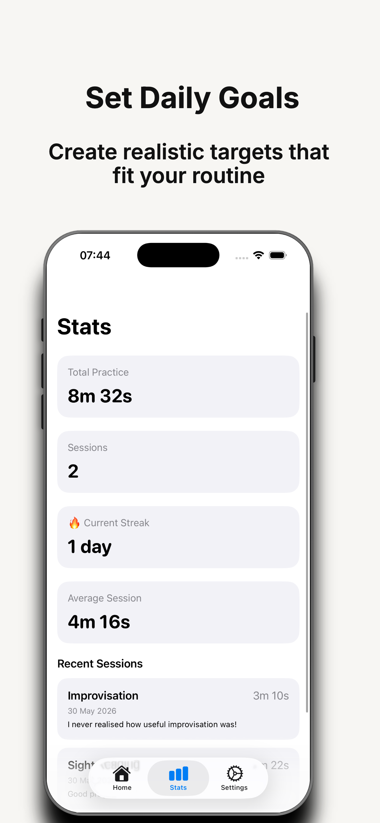 Practice Timer for Musicians