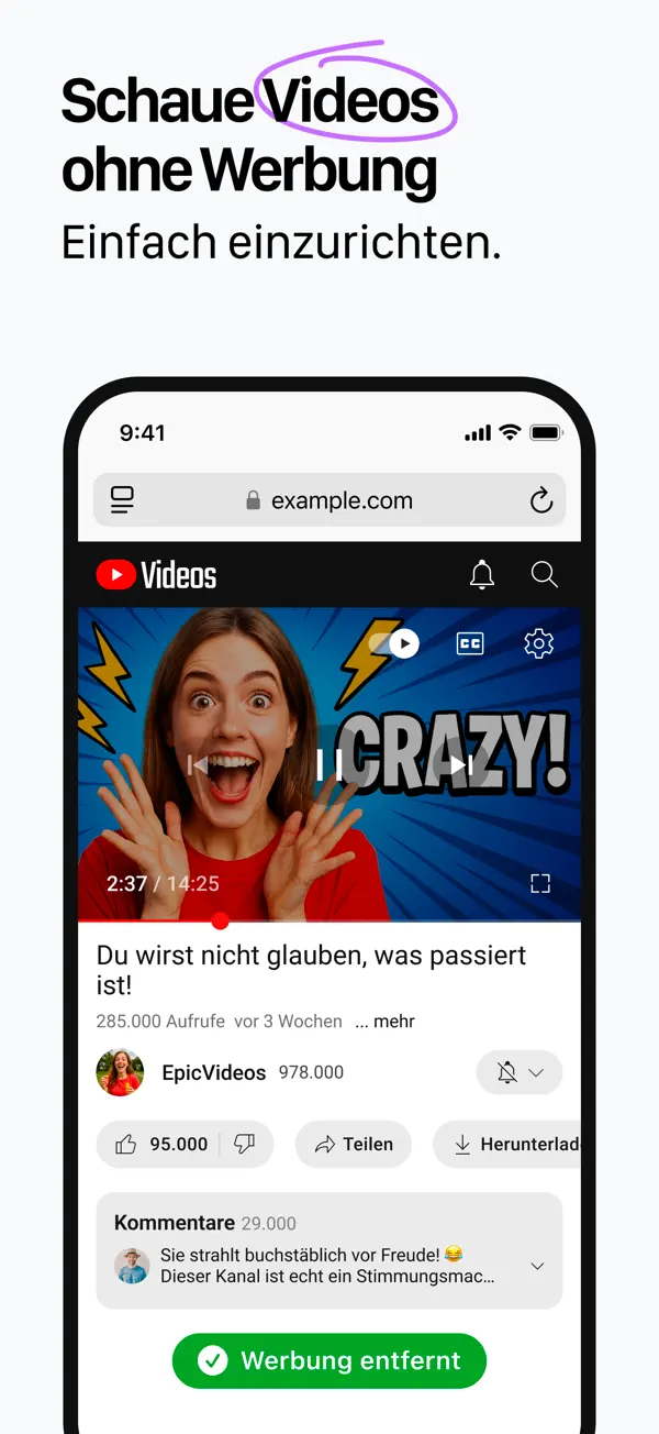 1Blocker: Ad Blocker & Privacy Screenshot 4
