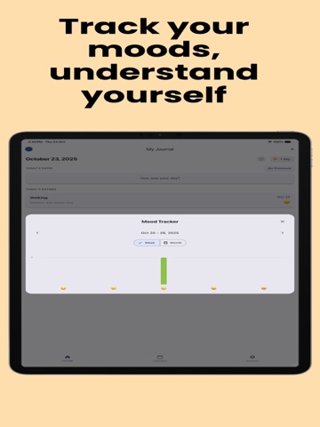 Diario: Diary with password iPad screenshot