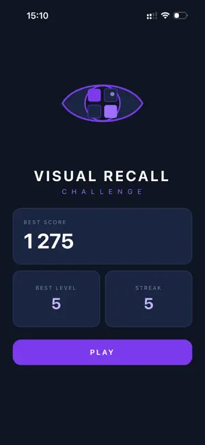 Visual Recall Challenge screenshot 1