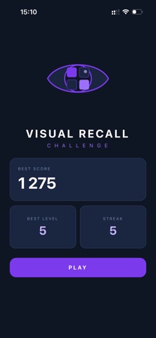 Visual Recall Challenge Screenshot 1 of 6