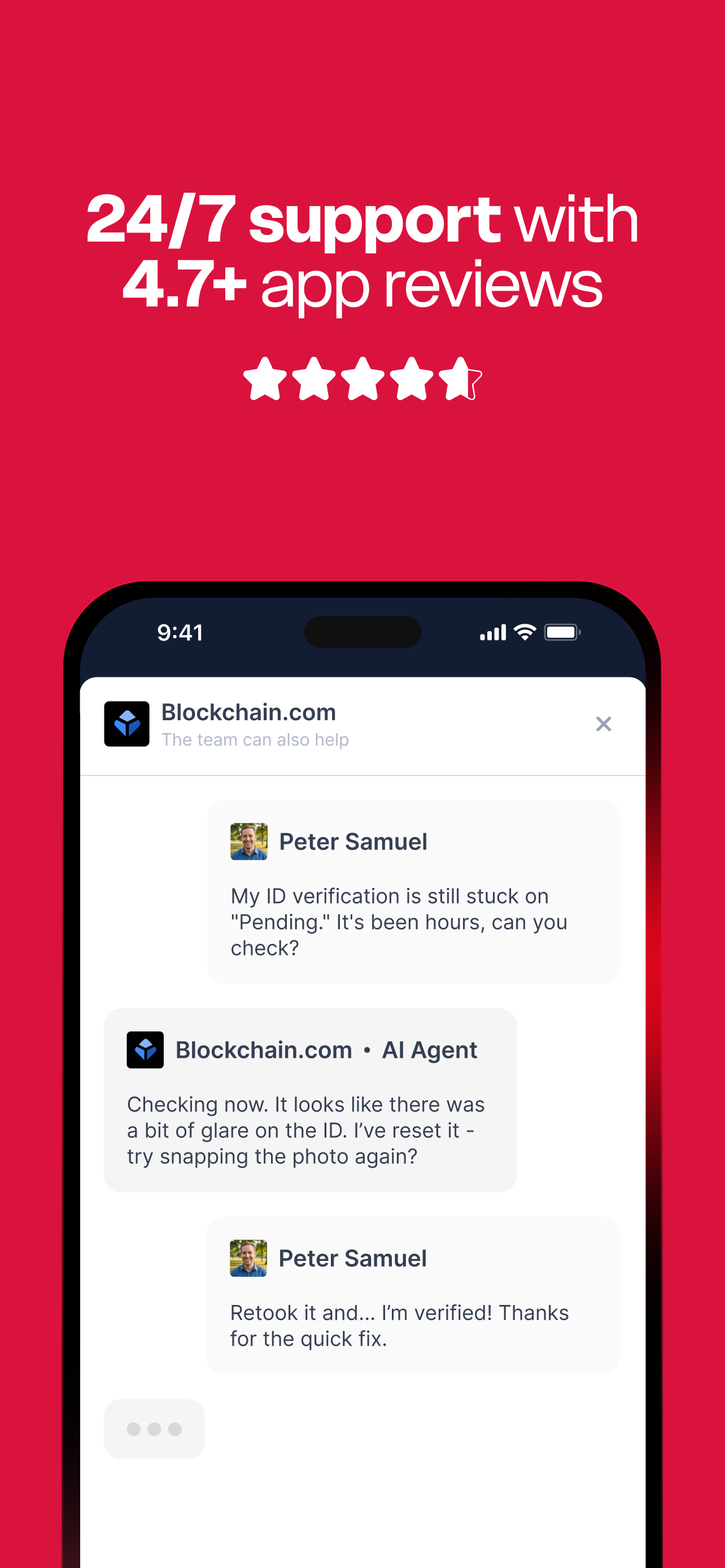 Blockchain.com: Trade Bitcoin screenshot 8
