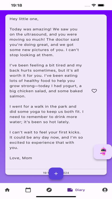 HeyBaby AI Parent Assistant Screenshot