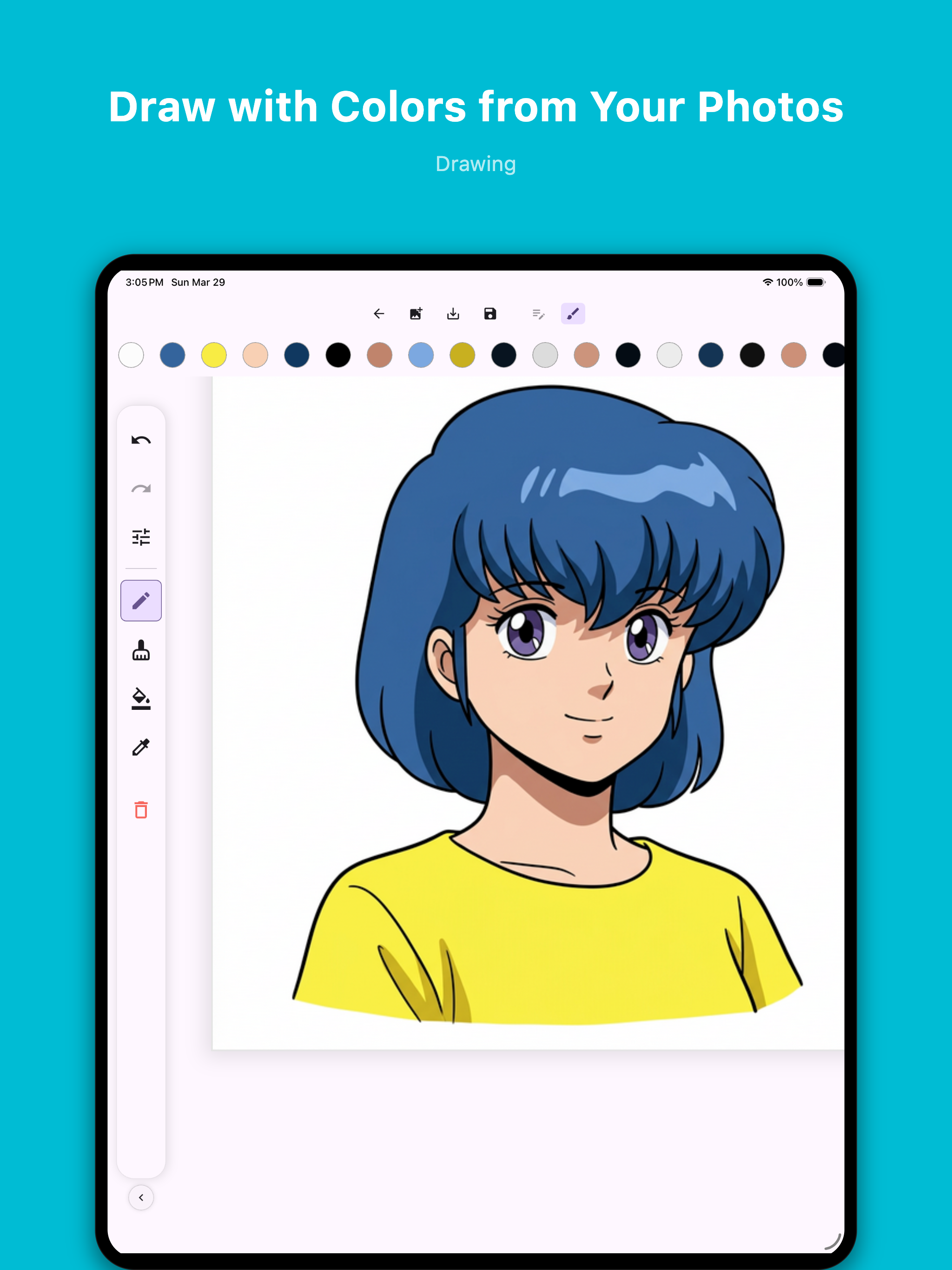 Pick-to-Draw: Photo Palette screenshot 10