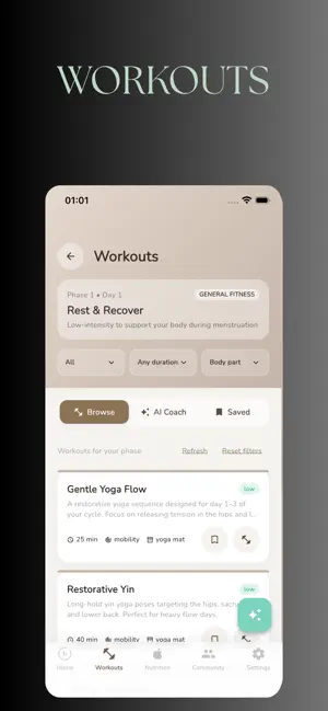 HerWellness screenshot 2