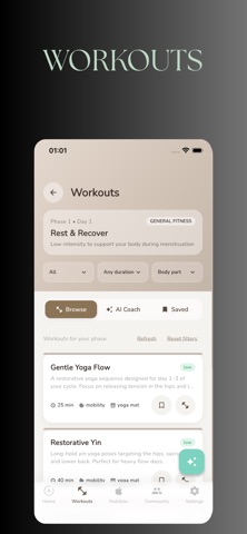 HerWellness Screenshot 2 of 3