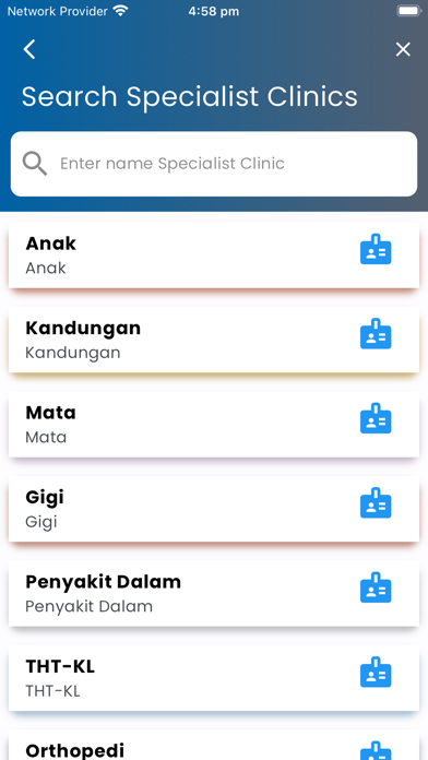 ICHA Mobile Screenshot