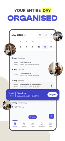 Bukeen: Booking & Scheduling iPhone screenshot