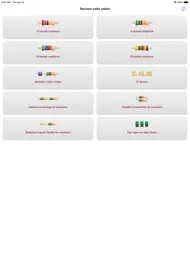 Resistor color codes calc ipad bilder 1