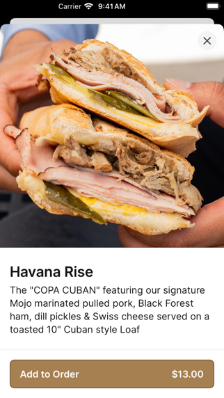 Cafe COPA app screenshot 3