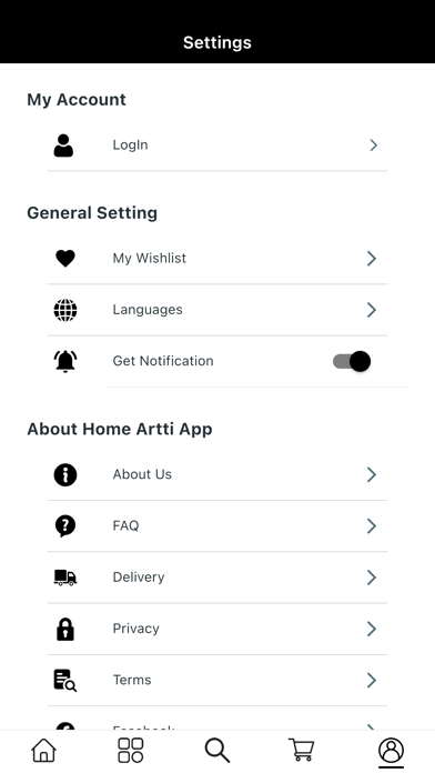 App screenshot