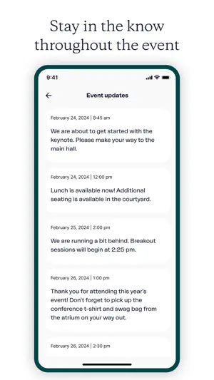CMP Events screenshot 1