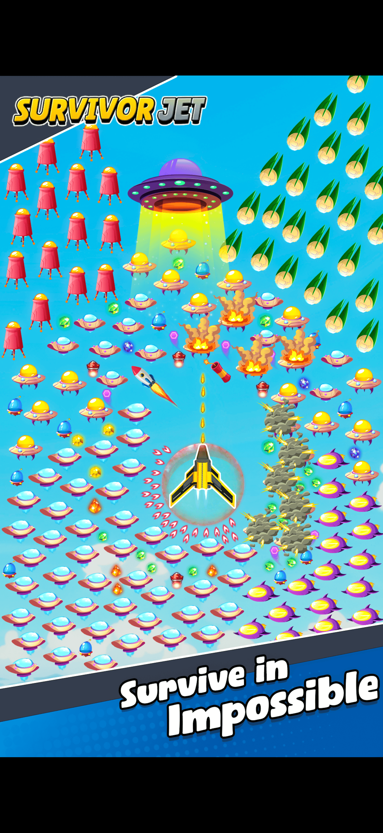 Survival Jet Fighter & Shooter