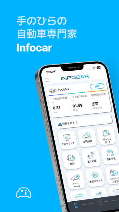 Infocar-OBD2 診断スキャナーのスクリーンショット - 1