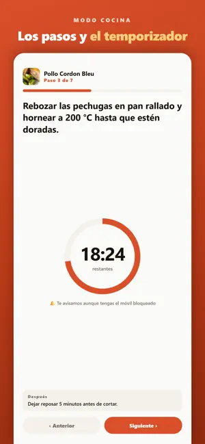 Recetea: cocina inteligente screenshot 3
