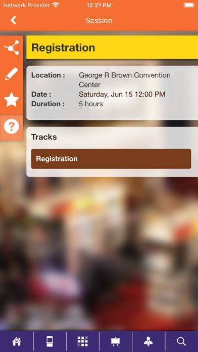 URTeC Events Screenshot