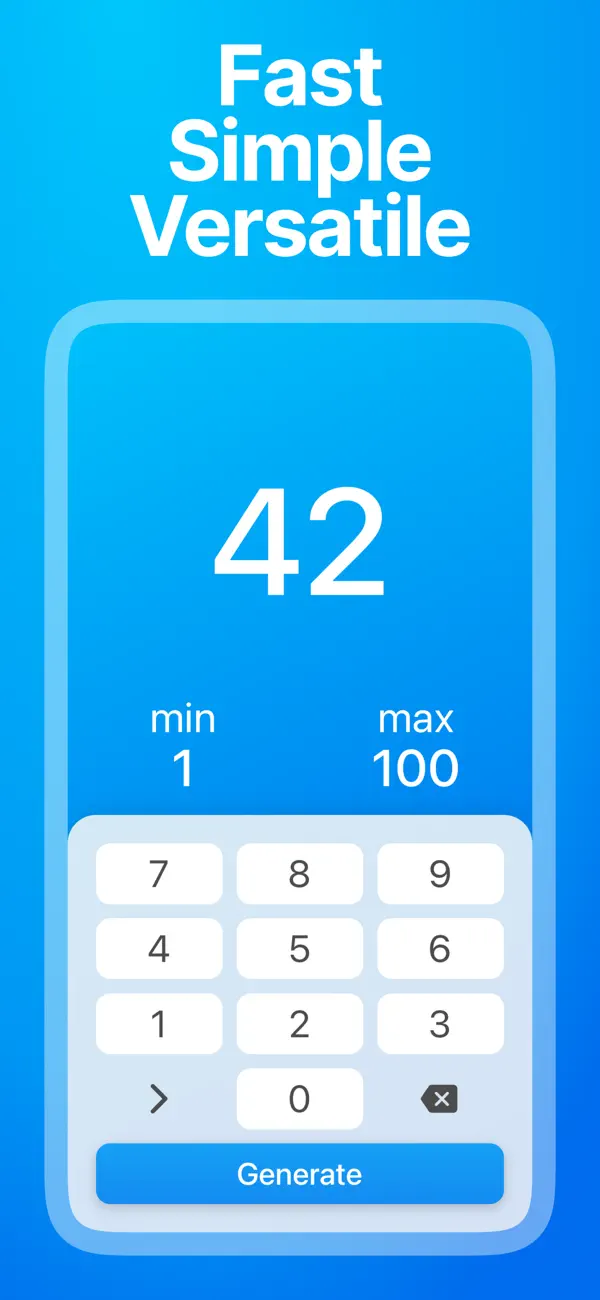 Screenshot #2 pour Random (Number Generator)